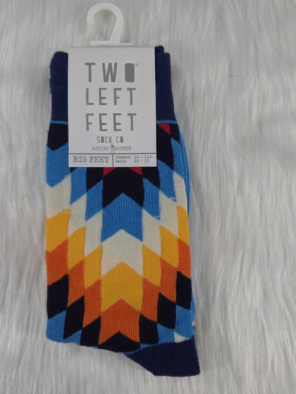 🆕️ Two Left Feet Sock Co Native Rounds Novelty Socks